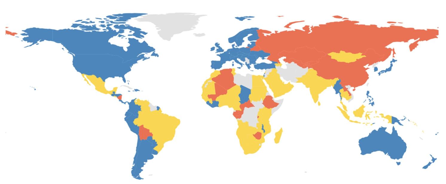 Figure 1 Definition of trade blocs